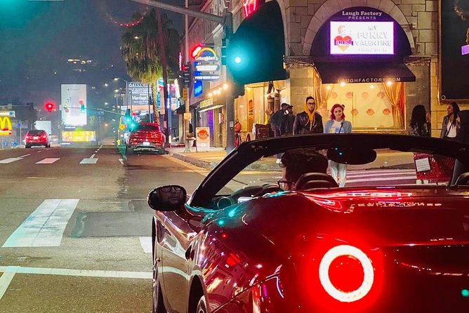 1-Hour Driving Tour from Hollywood to Beverly Hills in a Ferrari - Riding down Rodeo Drive