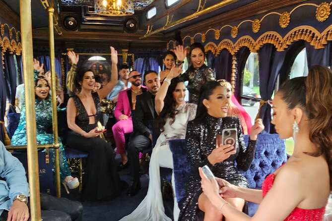 #1 Luxury Hollywood Sightseeing Trolley Bus Tour - LACMA, Urban Light, and Wilshire Boulevard