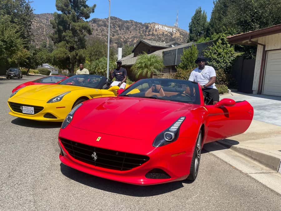 20 Min Ferrari tour in Hollywood (Drive or Be driven) - Photos, GoPro video, and the extra charges