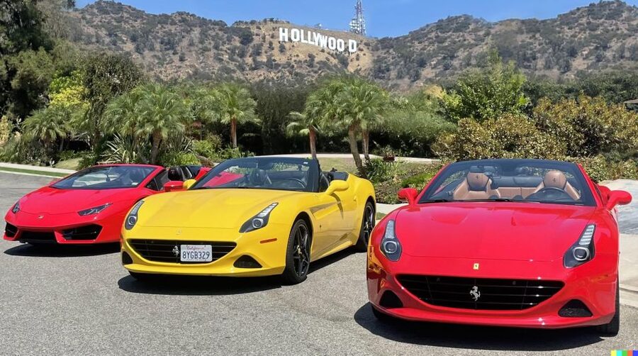 20 Min Lamborghini tour in Hollywood (Drive or be driven) - Starting at 6808 Hollywood Boulevard