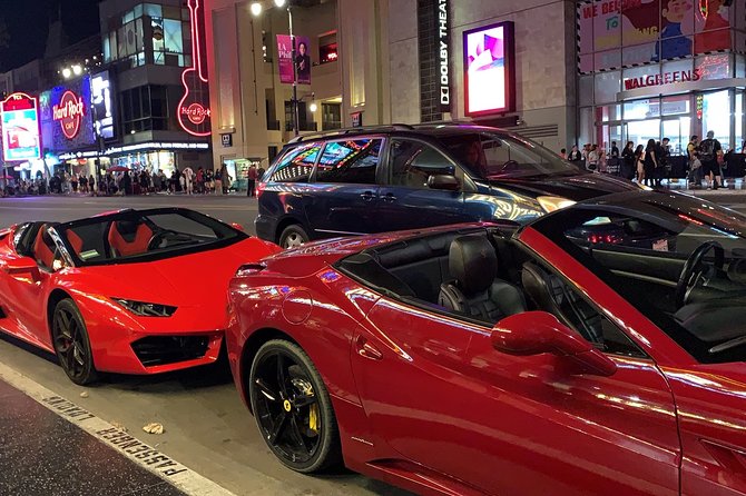 20-Minute Driving Tour: Hollywood to Sunset Blvd in a Lamborghini - Lamborghini or Ferrari: confirm the car first