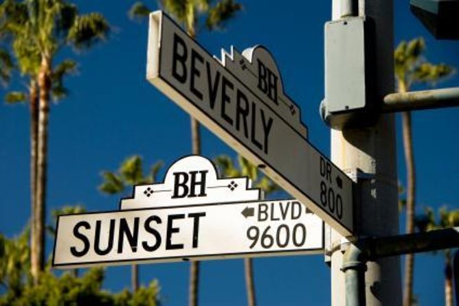 20-Minute Tour: Hollywood Blvd to Sunset Blvd in a Ferrari - From the Walk of Fame Toward Sunset Strip