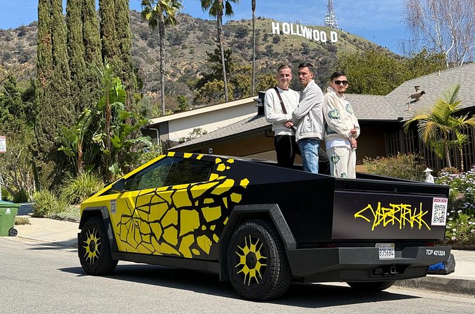 50-Minute Driving Tour: Explore Hollywood in a Cybertruck - What $98.10 buys you
