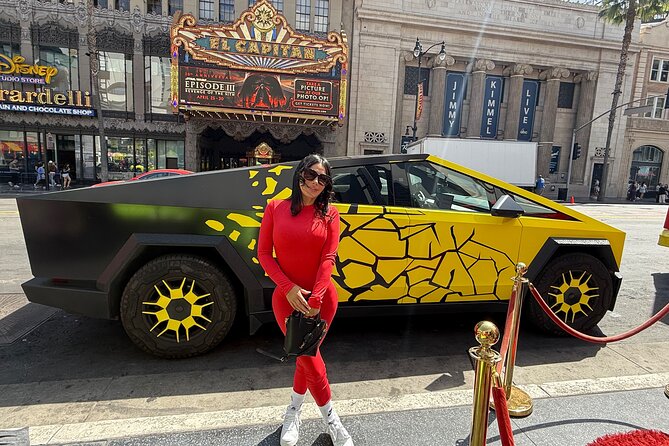 50-Minute Driving Tour: Explore Hollywood in a Cybertruck - Starting on Hollywood Boulevard