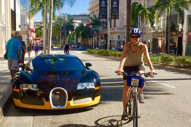 Beverly Hills Tour: Movie Star Homes and LA Sightseeing by E-Bike - Beverly Hills homes, gardens, and polished streets
