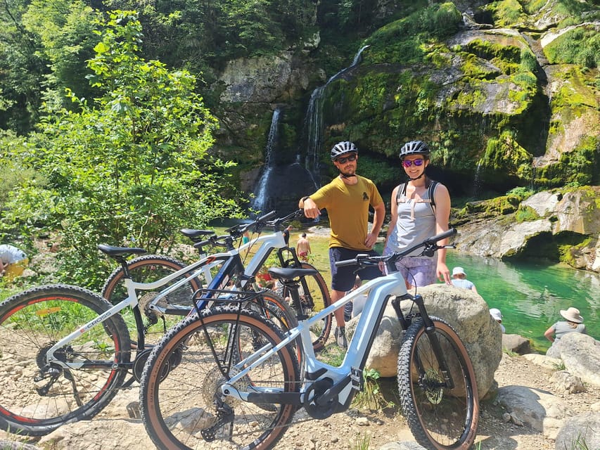 Bike Through Narnia: Waterfalls & Filming Location Bike Tour - Virje Waterfall and the first local snack