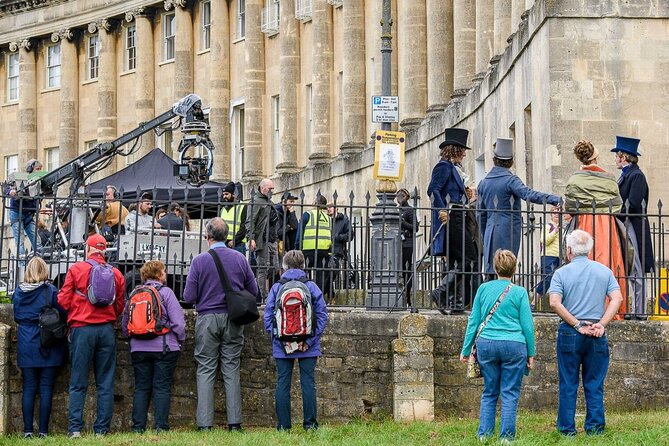 Bridgerton Walking Tour of Filming Locations & Storylines - Bath - Starting at the Abbey Hotel and entering Grosvenor Square