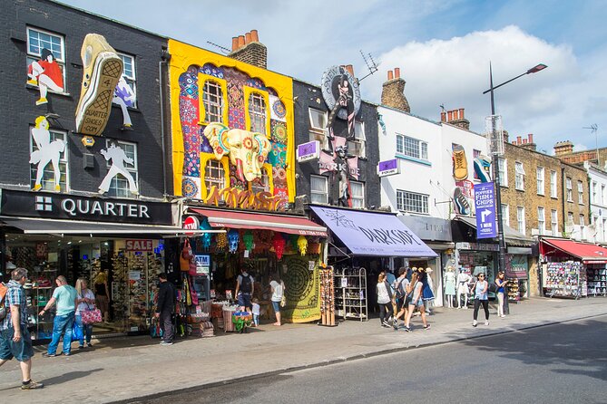 Camden Market - Music, Movies 10+ Food Tastings - Timing, meeting point, and what to plan
