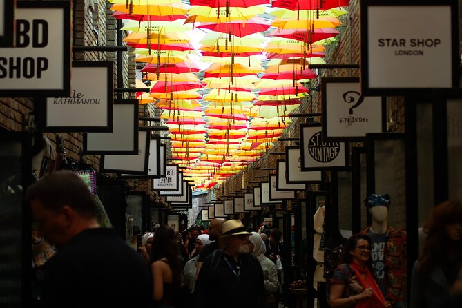 Camden Market - Music, Movies 10+ Food Tastings - Ten or more tastings, with a practical advantage