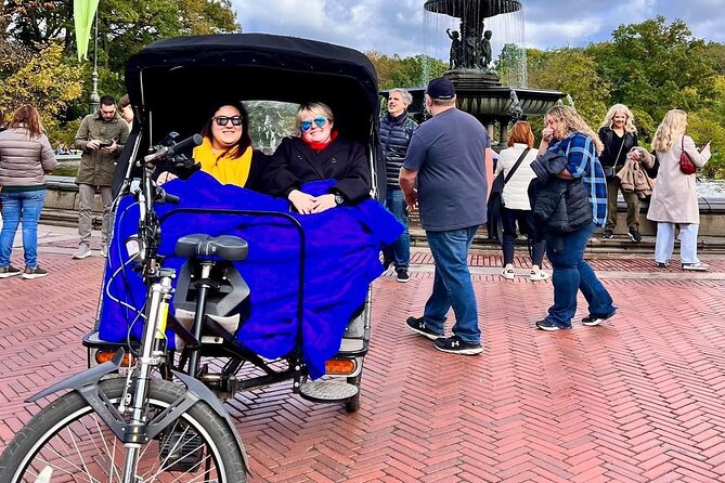 Central Park Pedicab Movie & TV Shows Tours - Bethesda Terrace, Cherry Hill, and Bow Bridge