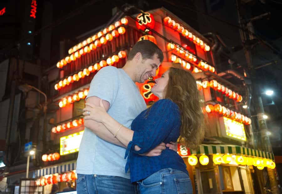 Cinematic Video shoot in Osaka - Dotonbori gives the video its Osaka energy