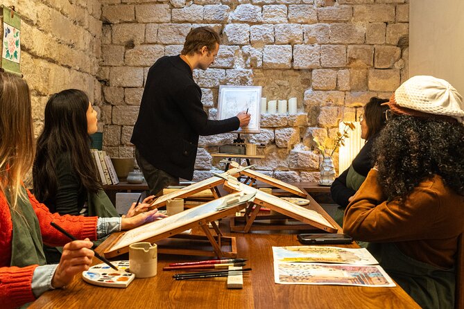Cinematic Watercolor Workshop and Tea Experience at Boma Café - Key points at a glance