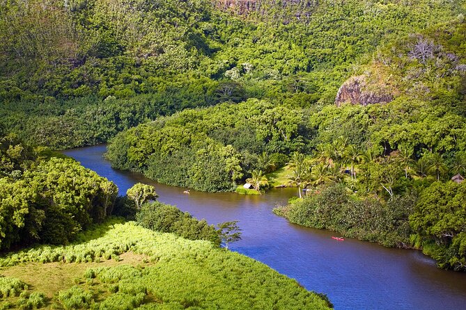Day Trip from Oahu to Kauai: Highlights & Movie Sites - Opaekaa Falls gives you a quick Kauai introduction