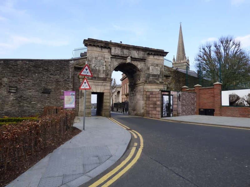Derry: Derry Girls TV Show Filming Locations Tour - Long Tower Church and the city beyond the joke