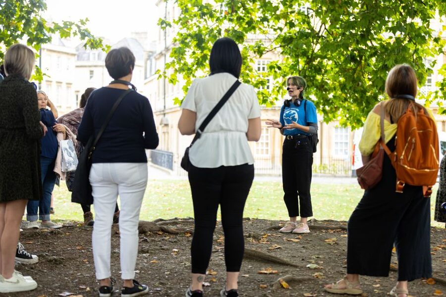Discover Bath and Bridgerton with Music - Pulteney Bridge and the changing city view