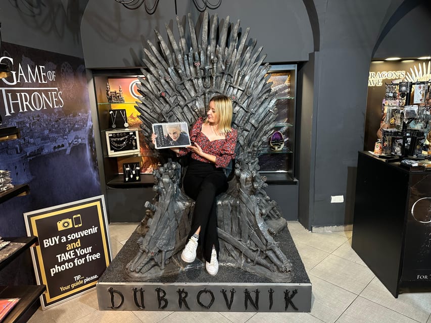 Dubrovnik: 2h Private Game of Thrones Walking Tour - The Iron Throne photo and the final Old Town stop
