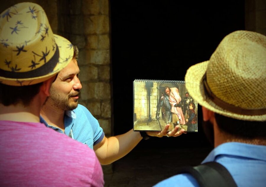 Dubrovnik: Epic Game of Thrones Tour + Lokrum & Saver Option - Pile Gate, Stradun, and the city beneath the fantasy