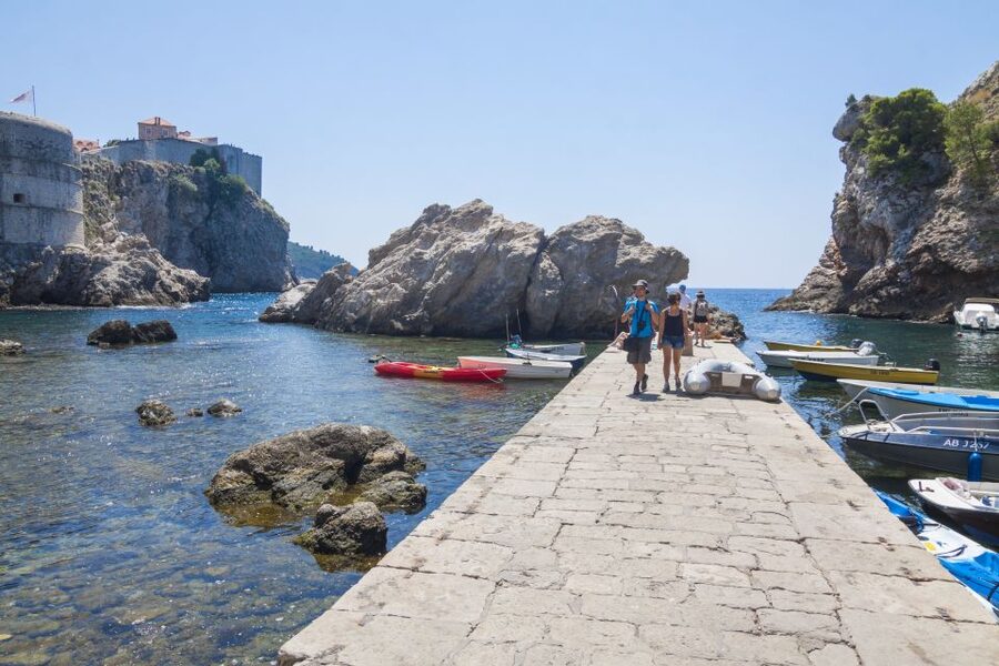 Dubrovnik: Game of Thrones Walking, Car and Boat Tour - Starting near Pile Gate and entering the Old Town