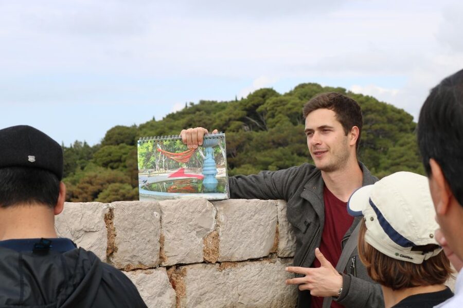 Dubrovnik: Legendary Game of Thrones Walking Tour - Pile Gate: the city entrance on screen
