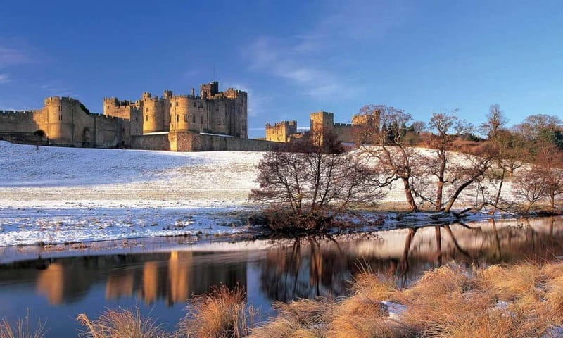 Edinburgh: Harry Potter and English Castles Tour in Spanish - Alnwick Castle and the Hogwarts connection