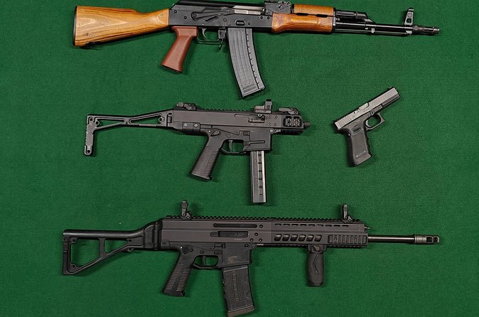 Extreme Movie Like Shooting Experience with Real Guns in Riga - Choosing between pistols, rifles, and shotguns