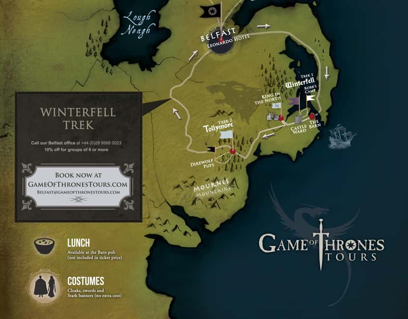 From Belfast: Game of Thrones Winterfell Locations Tour - Why this tour works for Game of Thrones fans