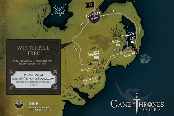 From Belfast: Game of Thrones Winterfell Locations Trek - Leaving Belfast for the Riverlands