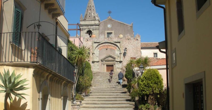 From Catania: The Godfather Movie Day Trip in Sicily - Savoca: Bar Vitelli and the wedding church