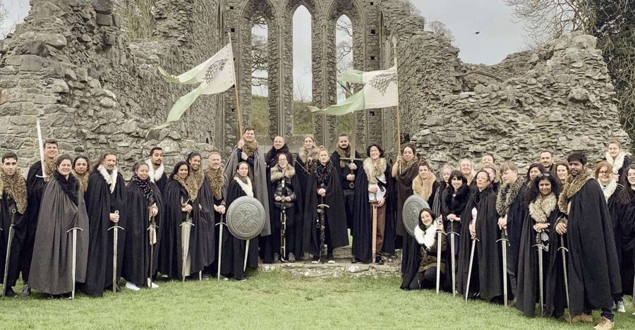 From Dublin: Game of Thrones Winterfell Locations Tour - Tollymore Forest and the direwolf scenes