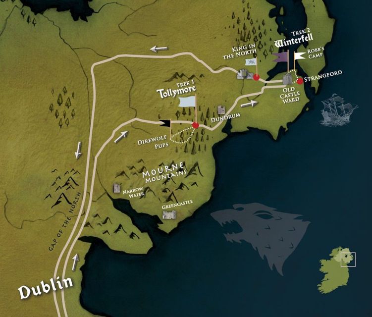 From Dublin: Game of Thrones Winterfell Locations Tour - The guide and driver can shape the day