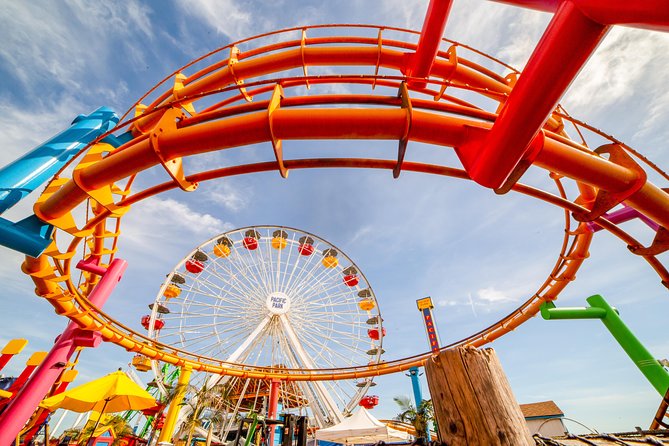 Full-Day Iconic Sights of LA, Hollywood, Beverly Hills, Beaches and More - The Sunset Strip from the coach