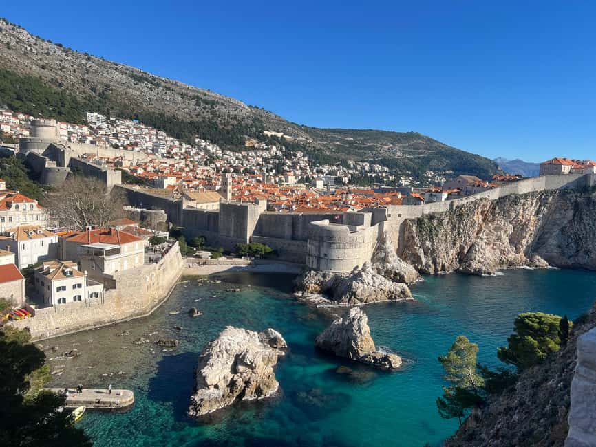 Game of Thrones Shooting Locations Guided Walking Tour - Old Port and the ten-minute ride to Lokrum
