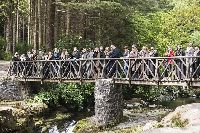 Game of Thrones - Tollymore Forest Trek - Stop three: the bridge and the direwolf discovery