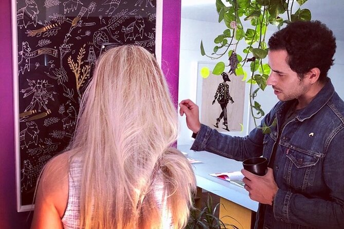 GDL Art Crawl & Studio Tour Visit - Taller Casa Gato: Paintings With a Drink in Hand