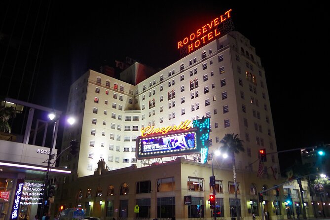 Ghosts of Hollywood Night-Time Walking Tour - Meeting Hollywood’s ghosts at 8 p.m.