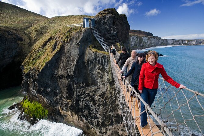 Giant's Causeway and Belfast City Murals Tour inc Game of Thrones Dark Hedges - Carrick-a-Rede: expect a viewpoint, not a crossing