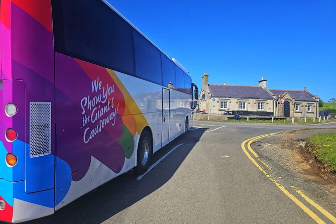 Giants Causeway & Castles Tour from Belfast: Guided tour - Dunluce Castle above the Atlantic