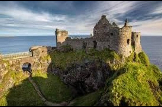 Giants Causeway Tour From Belfast including Game of thrones sites - Carrick-a-Rede Rope Bridge above the rocks