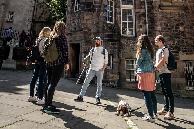Harry Potter's Edinburgh Tour and House of Illusions Experience - Passing the University of Edinburgh