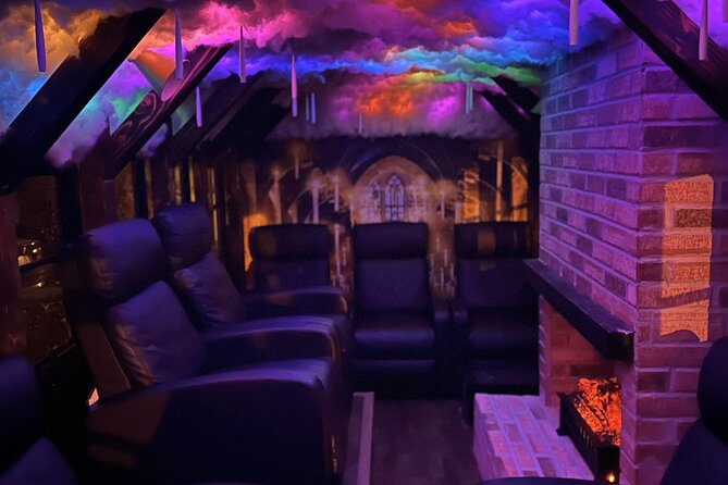 Harry Potter's Zion Ghost Tour - The Harry Potter bus sets the tone