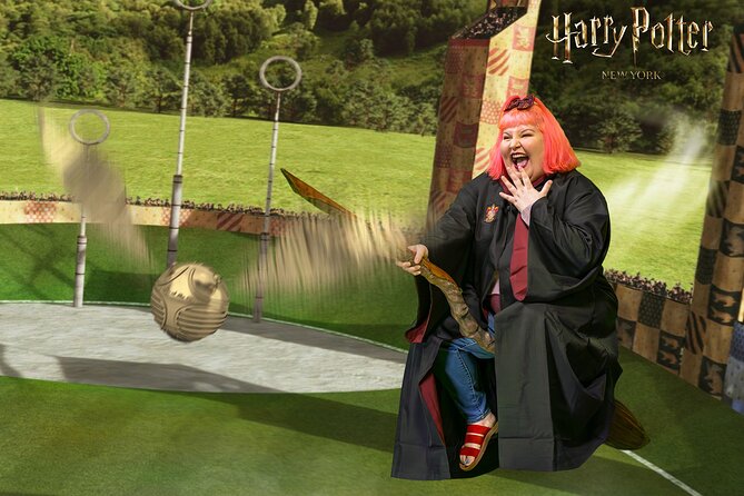 Harry Potter Shop New York- Fly a Broomstick Experience - What happens inside 935 Broadway