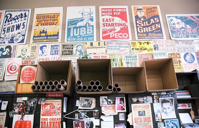 Hatch Show Print Studio Tour & Country Music Hall of Fame Combo - Key points to know before booking