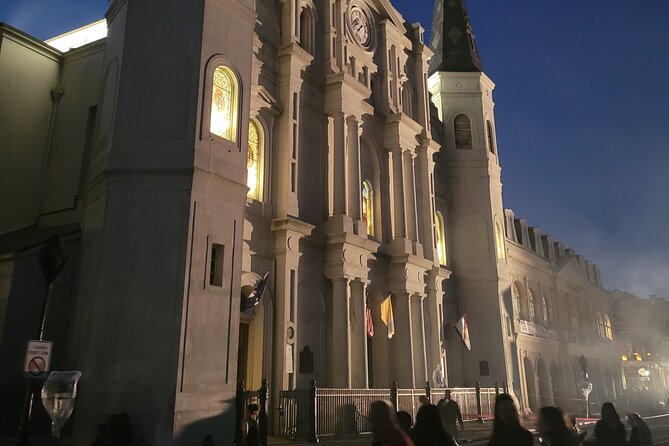 Haunted Hollywood French Quarter Ghost Tour - Joan of Arc marks the halfway point