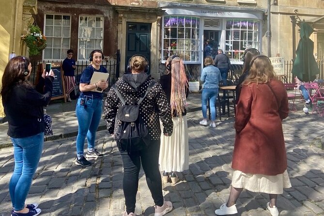 Headphoned Tour: Discover Bath & Bridgerton with Music - The scenic walk toward the Holburne Museum