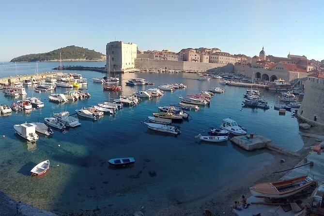 Historic Walk with Game of thrones details in Dubrovnik - Rupe Museum, grain storage, and wall views