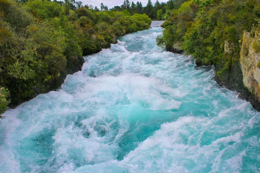 Hobbiton, Waitomo, Rotorua & Taupo 2-Day Tour from Auckland - Tirau and the road to Rotorua