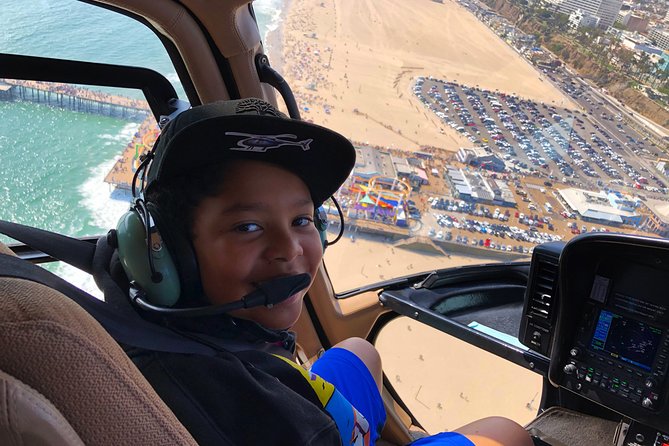 Hollywood and Beaches 50-Minute Helicopter Tour - Beverly Hills, Pacific Palisades, and the coast