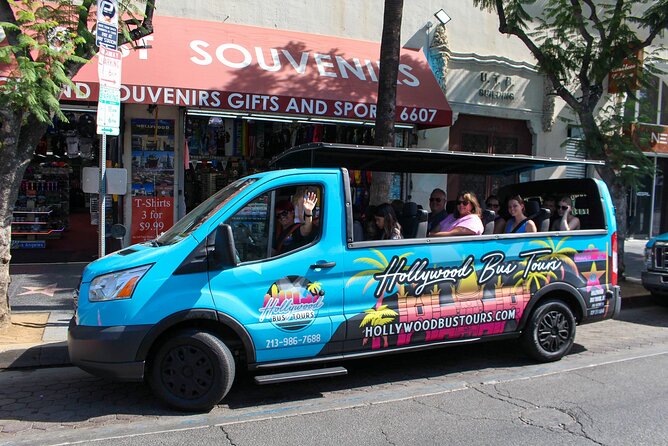 Hollywood, Beverly Hills & Celebrity Homes Tour by Open Air Bus - Key things to know before you book
