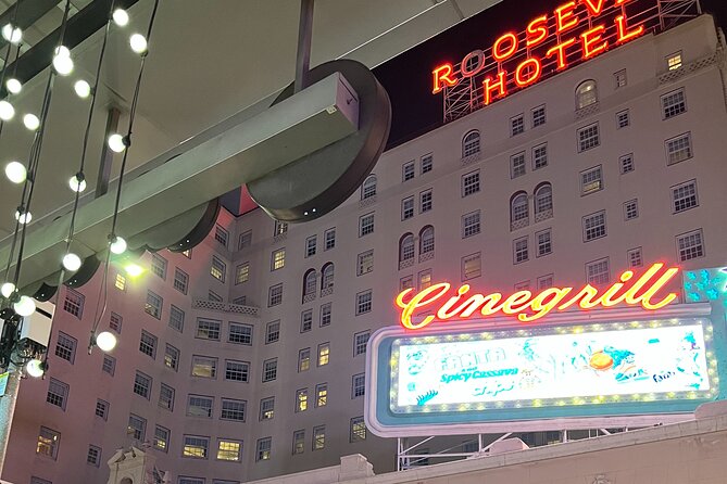 Hollywood Boulevard Ghost Walk - The Hollywood Roosevelt, the tour’s grand finale