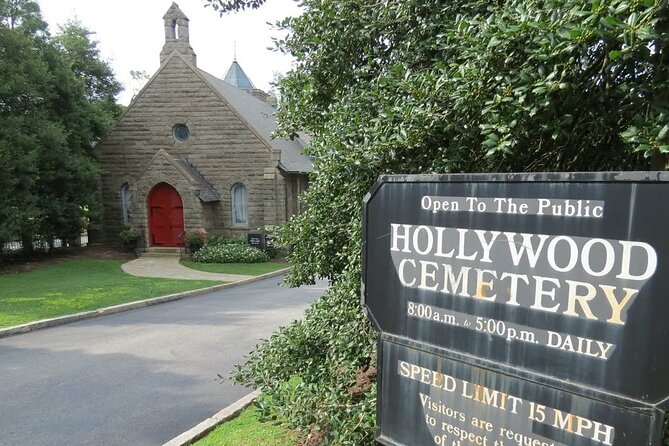 Hollywood Cemetery Hills and History - What the $45 price gets you